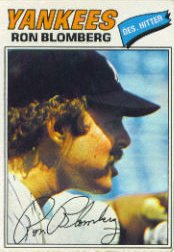 1977 Topps Baseball Cards      543     Ron Blomberg